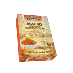 Масло сливочное “Белорусское” соленое с сванской солью  Массовая доля жира 68%